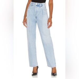 Agolde Fold Waistband Jean in Sideline